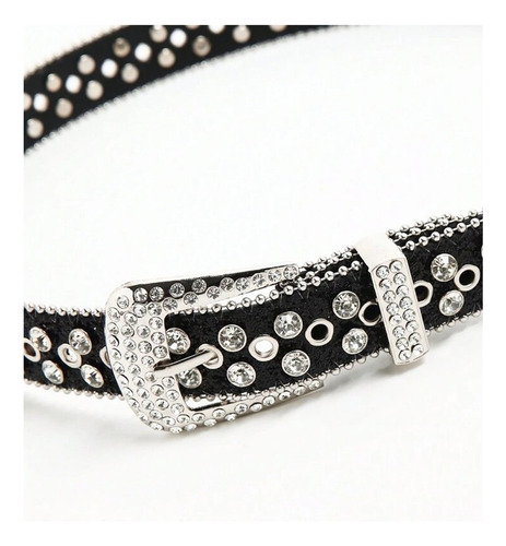 Cinturón De Diamantes De Imitación Crystal Mujer Unisex