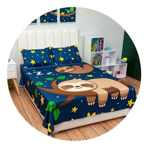 Juego De Sábanas Para Niños, Cama Doble