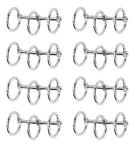 Anillos De Carpeta Reutilizables 3 Agujeros Metal