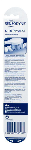 Cepillo de Dientes para Dientes Sensibles Sensodyne Multi Protection Suave 1 Unidade