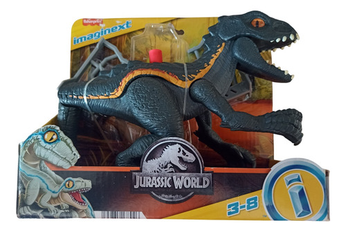 Indorraptor Imaginext Jurassic World Figura Cría Dinosaurio