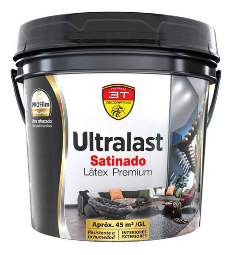 Látex Satinado 3t Ultralast Anypsa 1gl