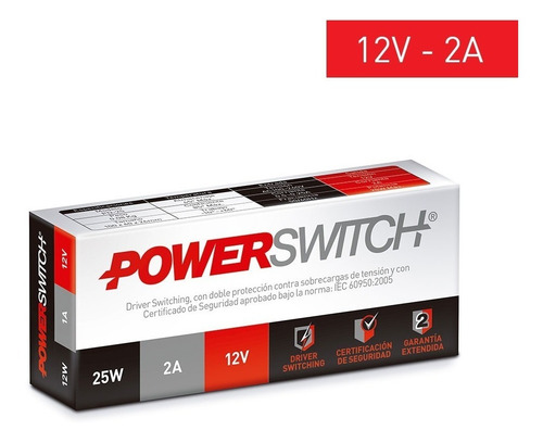 Imagen 3 de 8 de Fuente Switching Alimentacion Driver 12v 2a Tiras Cctv Gtia