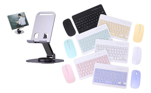 Kit Teclado Mouse Soporte Para Tablet Xiaomi Redmi Pad Se 11