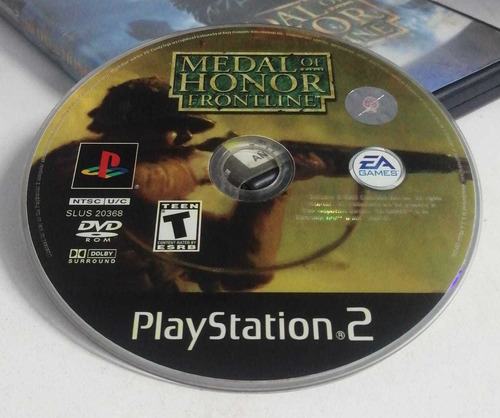 Medal Of Honor Frontline - Ea Games - Ps2 (Usado)