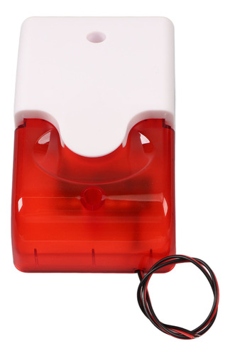 Sirena De Sonido Y Alarma Led, 12 V, Alto Decibelio, Bocina