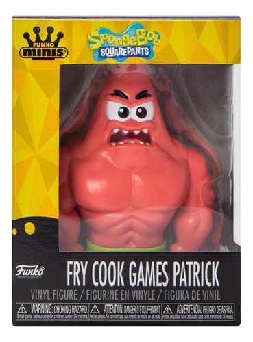 Funko Minis Pattick Estrela Fortão Coleção Bob Esponja