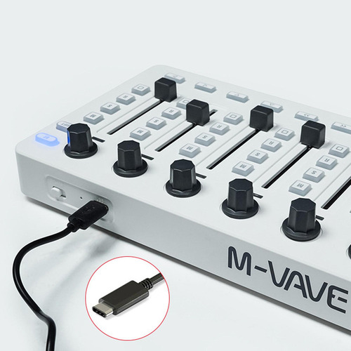 Controlador Midi Inalámbrico Consola De Mezclas Midi De 8