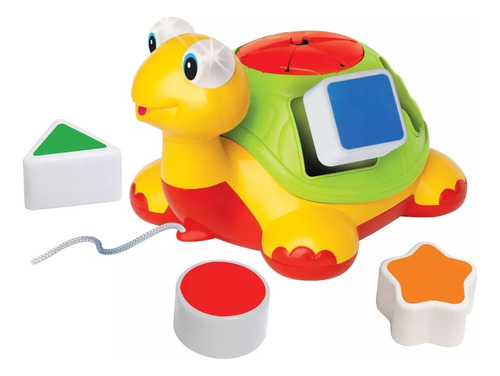 Tortuga De Encastre Con Luz Y Sonido- Kiddieland-