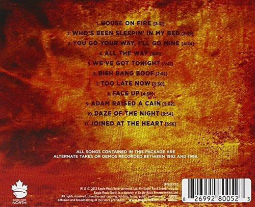 Cd House On Fire The Jeff Healey Band Demos And Rarities