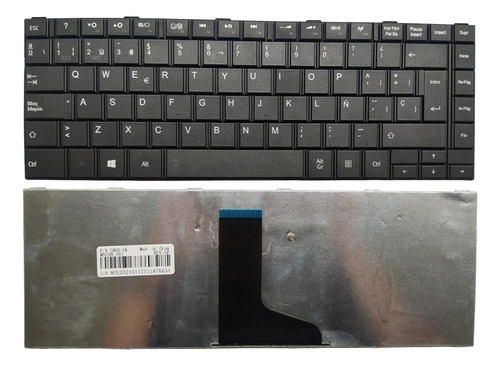 Teclado Toshiba C840d C845 S845 L840 L830 L845 C800 Nuevo Sp