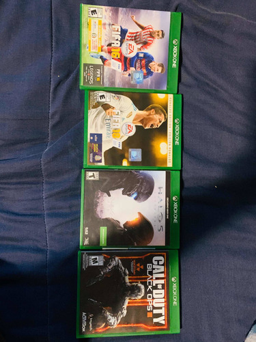 Paquete De 4 Juegos De Xbox One.