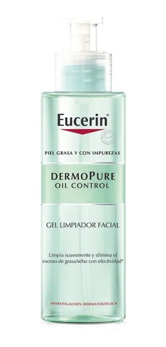 Eucerin Dermopure Oil Control Gel Limpiador 200 Ml 