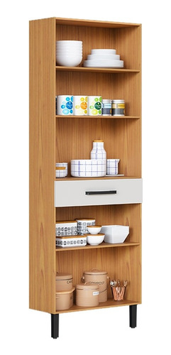 Paneleiro Itatiaia Veneza Pan-70, 4 Portas, 1 Gaveta, Freijo