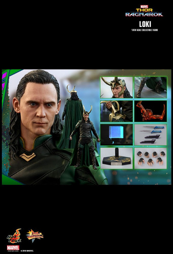 Figura Loki Ragnarok Hot Toys Escala 1/6