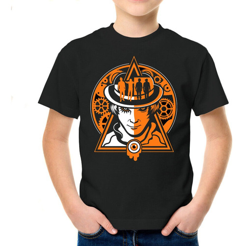 Playera De Niño Peliculas Naranja Mecanica Clockwork Orange