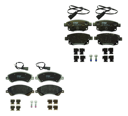 Kit Balatas 4 Llantas Transit 2007-2014 2.2l Orgánicas Trw