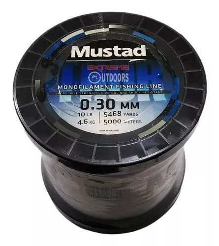 Mustad Thor Monofilament 5000 m Grey