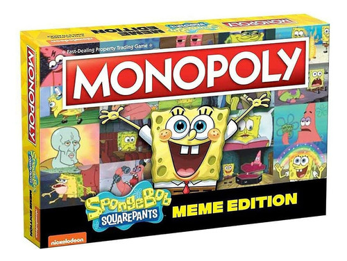 Monopoly Monopoly: Bob Esponja Edición Meme Mpy