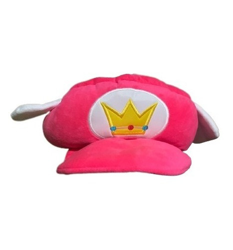 Gorra De Princesa De Mario Bro Excelente Calidad De Bordado.