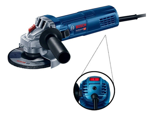 Esmerilhadeira 5'' 900w Gws 9-125 Controle Velocidade Bosch