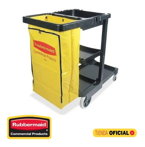 Carro De Limpieza De Servicio Tradicional 6173 Rubbermaid