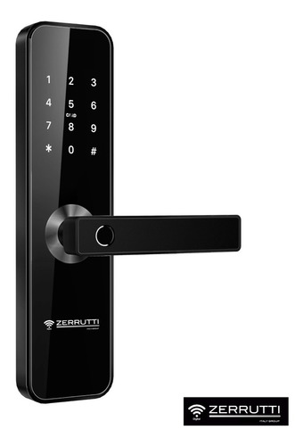 Imagen 2 de 10 de Cerradura Digital Inteligente Zerrutti Ze 8010 - Automático