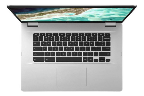 Imagen 3 de 7 de Laptop Asus Chromebook C523NA silver 15.6", Intel Celeron N3350 4GB de RAM 32GB SSD, Intel HD Graphics 500 60 Hz 1366x768px Google Chrome