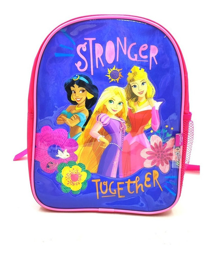 Mochila Carrito Jardin Disney Princesas 12 Pulgadas Wabro