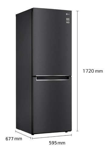 Refrigerador LG Bottom Freezer 306 L Gb33bpt