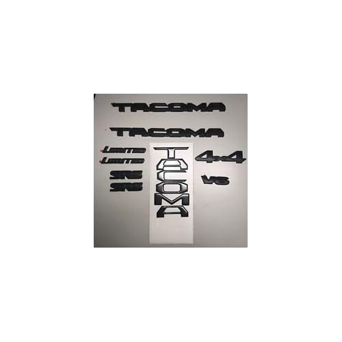 New South East Black Out Emblem Overlay Kit Tacoma 0001...