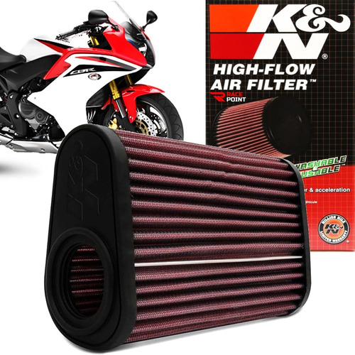 Filtro De Ar K&n Kn Honda Cbr600f Cbr600 2011 2012 2013 2014