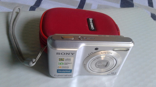 Câmera Digital Sony Cyber W530 14.1mp Brinde Carregador