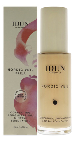 Base De Maquillaje Líquida Idun Minerals Nordic Veil 306 Fre