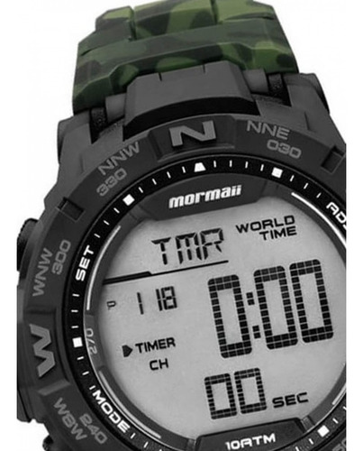 Relógio Mormaii Army Camuflado Garantia Technos Original Nfe