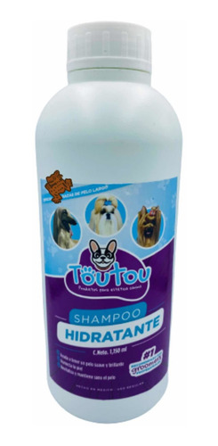 Shampoo Tou Tou Para Perro Hidratante 1.150ml