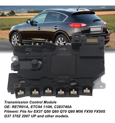 Módulo De Control De Transmisión C283740a Re7r01a Tcu Tcm Pa