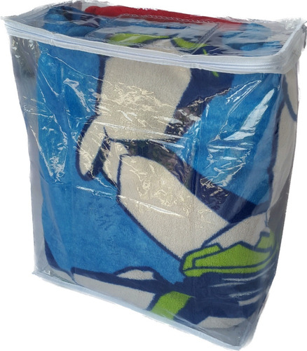 Bolsa De Pvc Premium P/guardar Ropa (38x46x18)x Pack De 10un