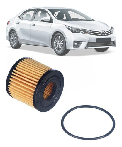 Filtro De Óleo Tecfil Toyota Corolla De 2010 Até 2020