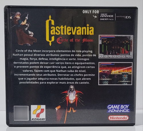 Castlevania Circle Off Moon Em Português Game Boy Gba / Nds