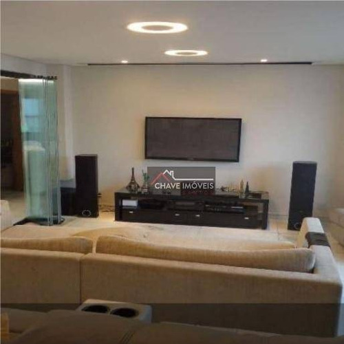 Imagem 12 de 29 de Cobertura À Venda, 400 M² Por R$ 3.990.000,00 - Canto Do Forte - Praia Grande/sp - Co0060