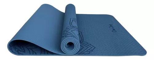 Tapete Yoga estampado mandalas - 6mm pvc ecológico
