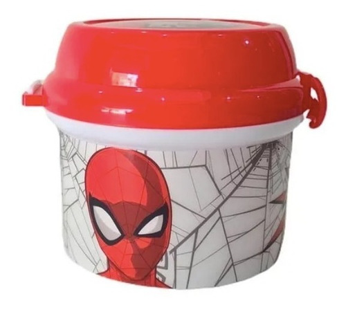 Imagen 2 de 3 de Spiderman Porta Colación Snack 280ml Sin Bpa