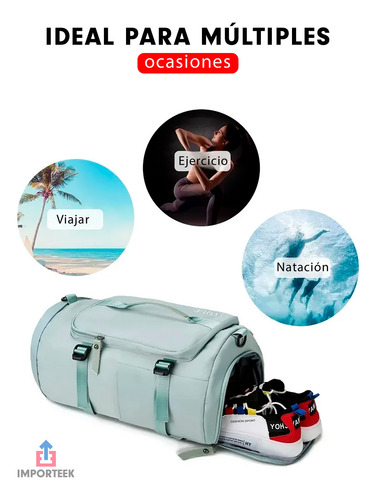 Maleta Deportiva Mochila Gimnasio Fitness Gym Bolsa Viaje