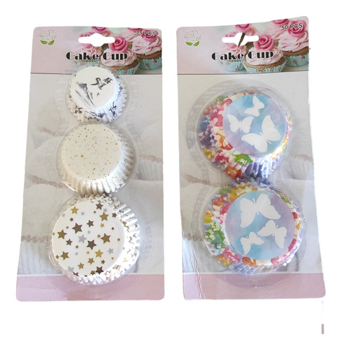 Set De 125 Pirotines Para Cupcakes 