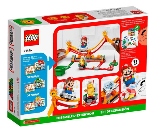 Expansión Lava Wave Ride para Lego Super Mario 71416