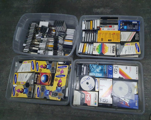 Conversión De: Vhs Dvd Betamax V8 Hi8 Minidv Super8 Slides