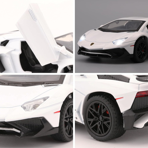 Bdtctk Coche De Tracción Modelo Lambo Lp750 1:32 Con Sonido