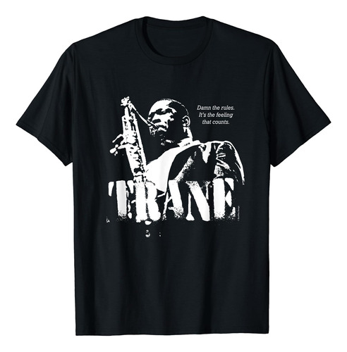 Coltrane Jazz Wisdom Saxofonista Músico (1 Color) Polera