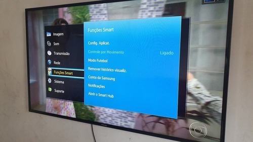 Imagem 1 de 9 de Tv Samsung Led 3d Smart 65 Polegadas Slim Semi Nova .